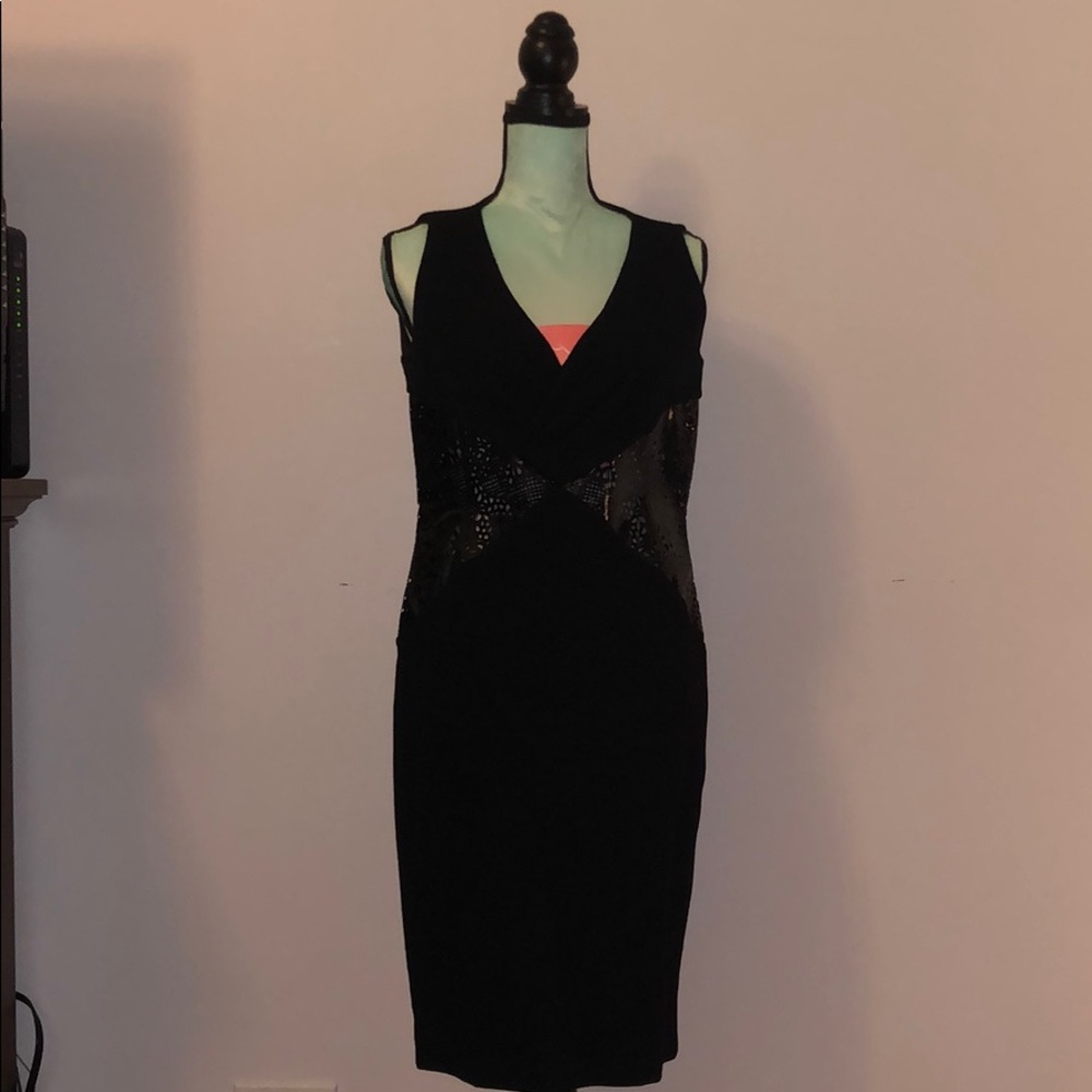 VERSACE LBD with sexy detail!